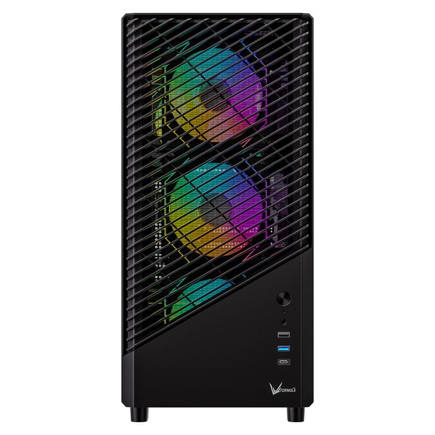 Gabinete Gamer Formula Mana Geometry - Bulltech Store - Tienda en CDMX