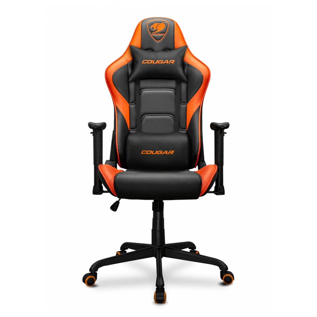 Sillla Gamer Cougar Armor Elite Negro con Naranja - Bulltech Store - Tienda en CDMX