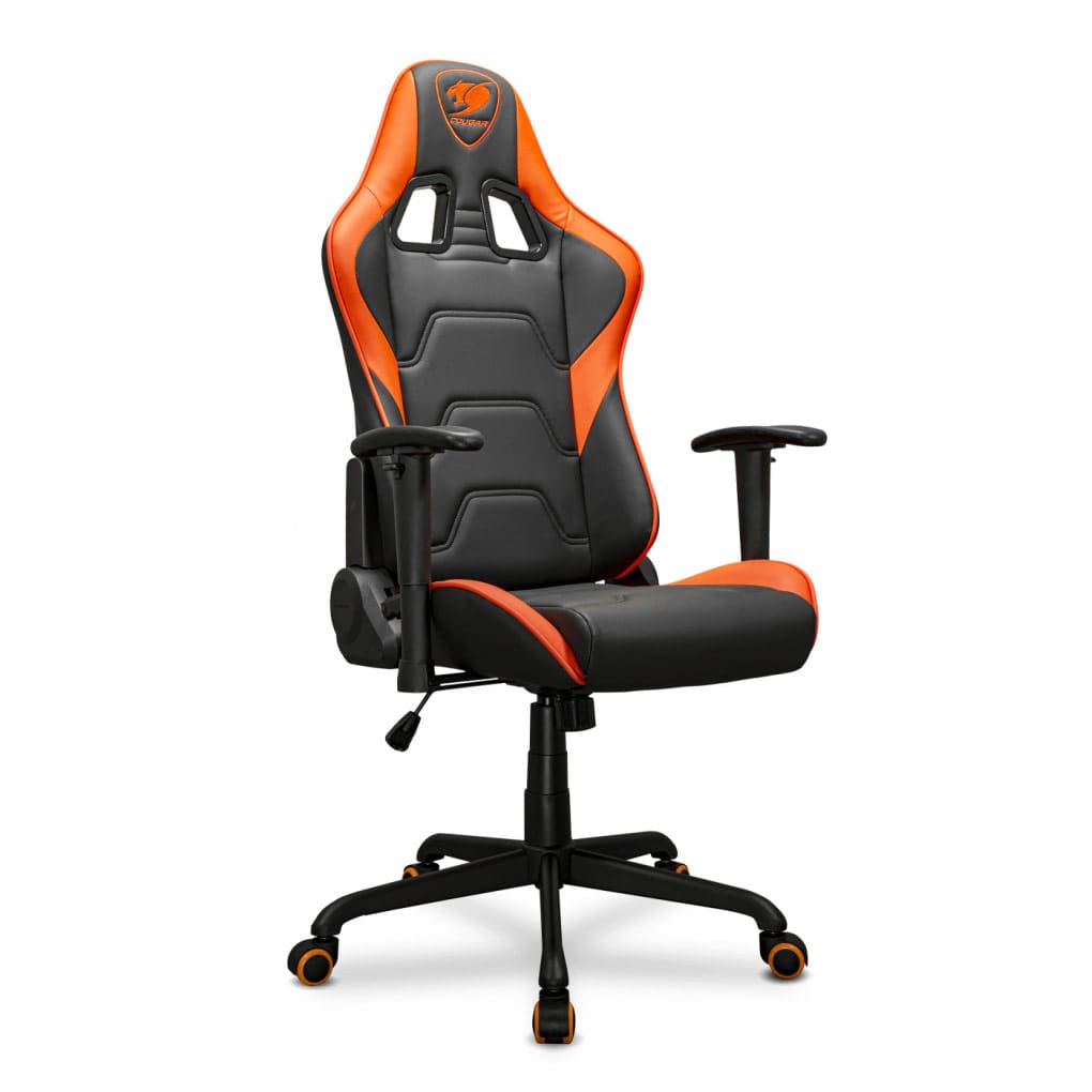 Sillla Gamer Cougar Armor Elite Negro con Naranja - Bulltech Store - Tienda en CDMX