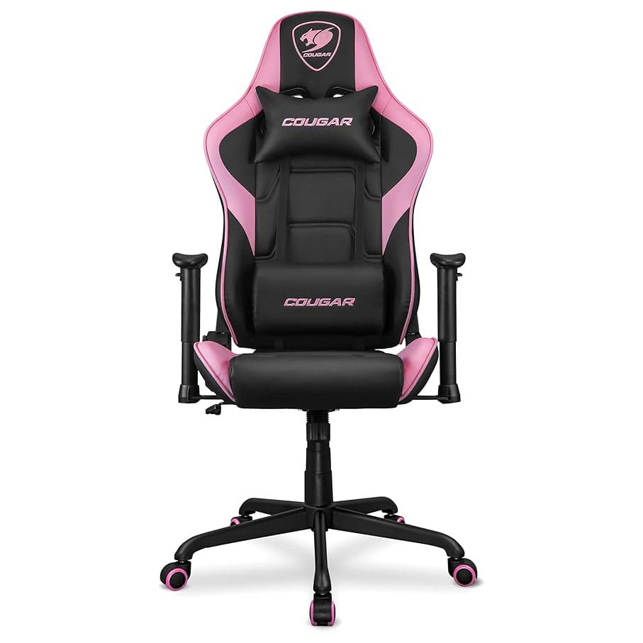Sillla Gamer Cougar Armor Eva Negro con Rosa - Bulltech Store - Tienda en CDMX