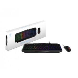 Combo Gamer de Teclado y Mouse MSI FORGE GK100 - Bulltech Store - Tienda en CDMX