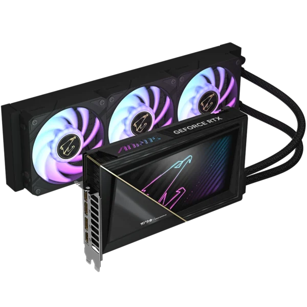 Tarjeta de Video Gigabyte Aorus Nvidia GeForce RTX 5090 Xtreme WaterForce - Bulltech Store - Tienda en CDMX