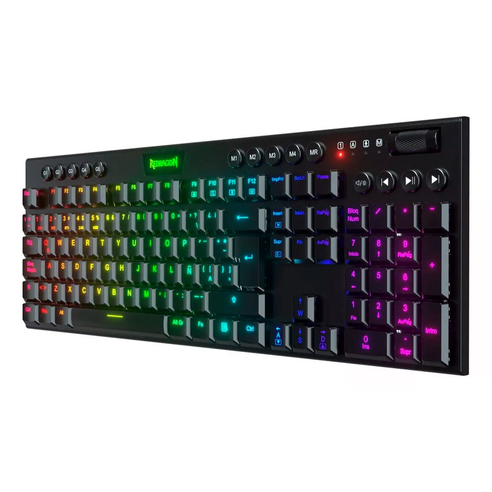 Teclado Gamer Redragon HORUS K618 RGB - Bulltech Store - Tienda en CDMX