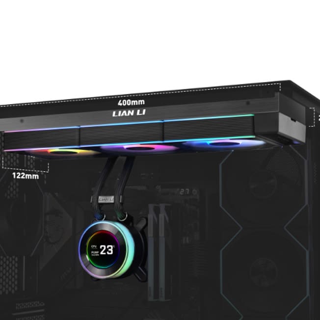 Enfriamiento Líquido LIAN LI HYDROSHIFT II LCD-C - Bulltech Store - Tienda en CDMX