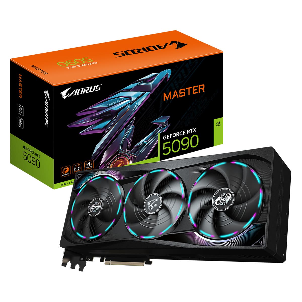 Tarjeta de Video Aorus GeForce RTX 5090 Master 32G - Tienda en CDMX