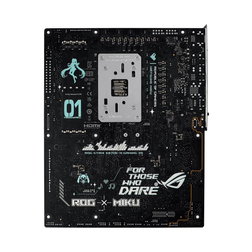Motherboard AMD X870E-H WIFI Asus Rog Strix Gaming Hatsune Miku Edition - Bulltech Store - Tienda en CDMX